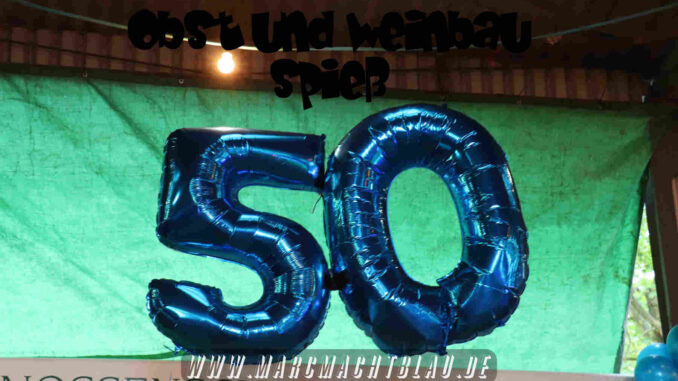 Obsthof Spieß 50 Jahre Schriesheim Gonzos Jam - DJ Sigges logo