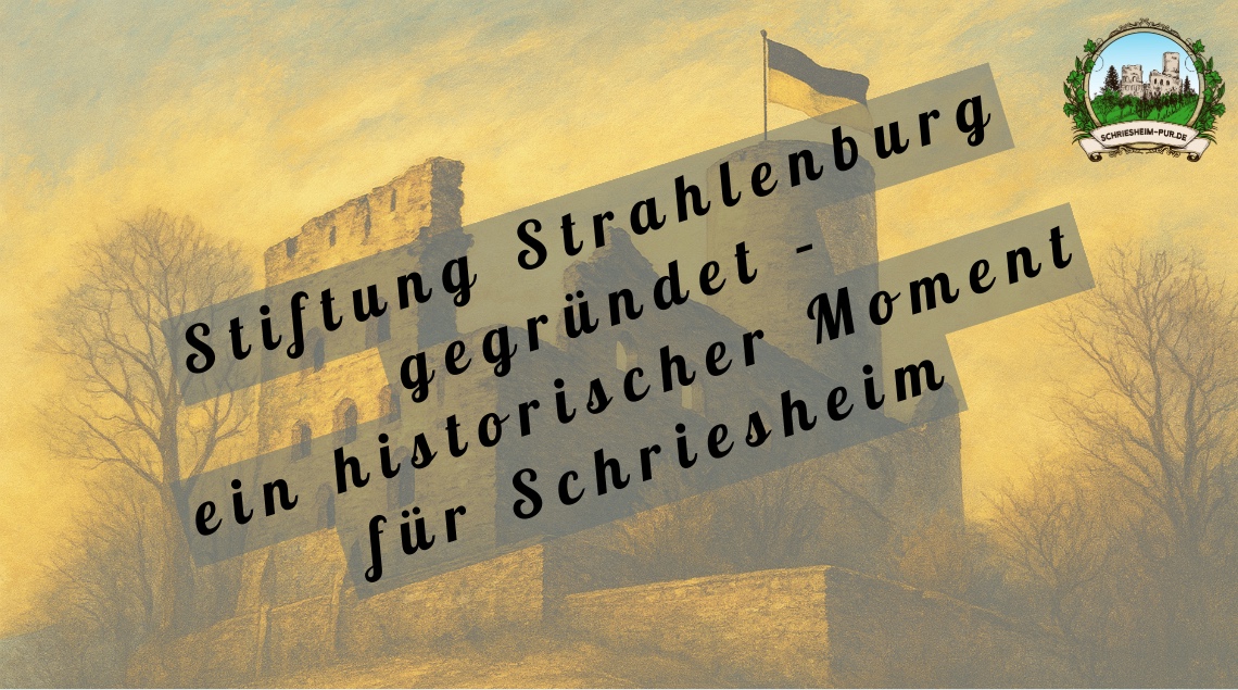 Strahlenburg Stiftung gegründet